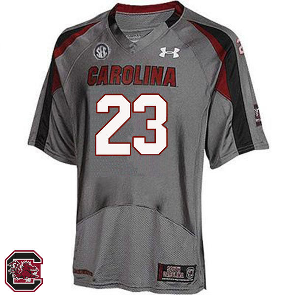 Men South Carolina Gamecocks #23 Bruce Ellington College Football Jerseys Sale-Gray